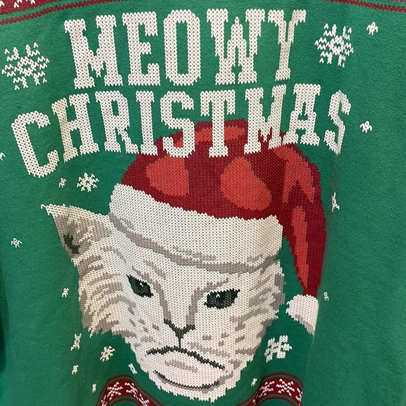 COPY - Meowy Christmas Sweatshirt - Picture 2 of 10